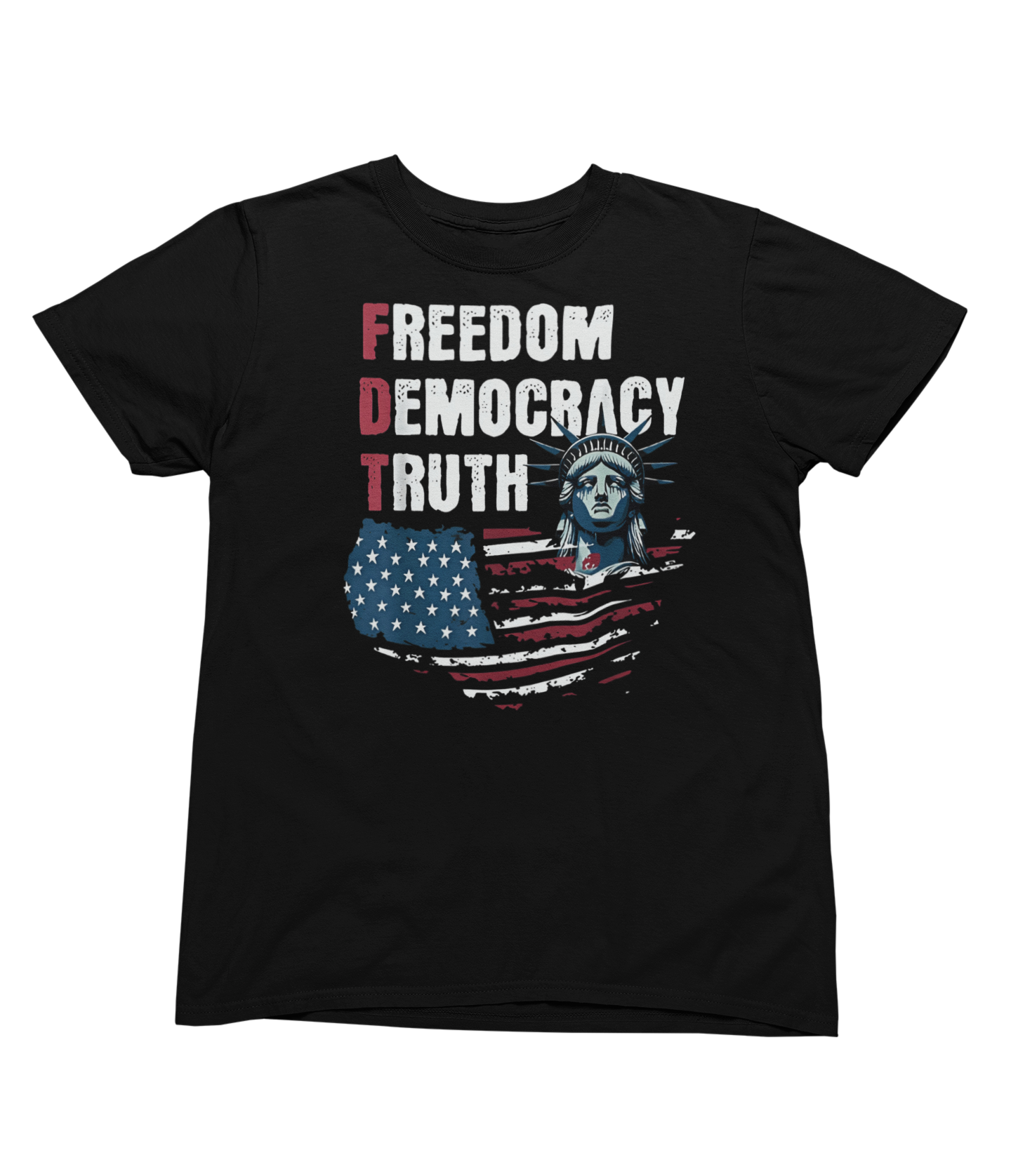 "FDT" Freedom Democracy Truth - Blk